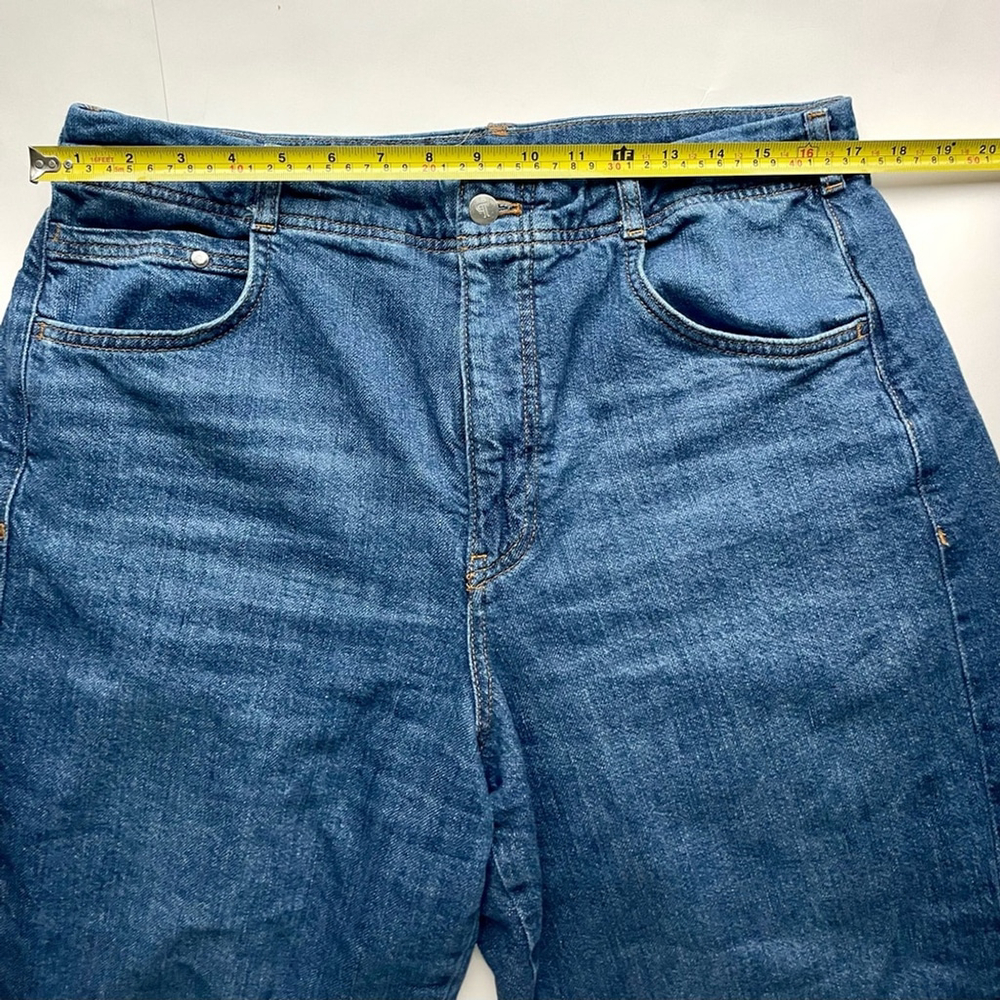 Anthropologie Pilcro Wide Leg Jeans Dark Wash High Rise Size 32 - Picture 6 of 7